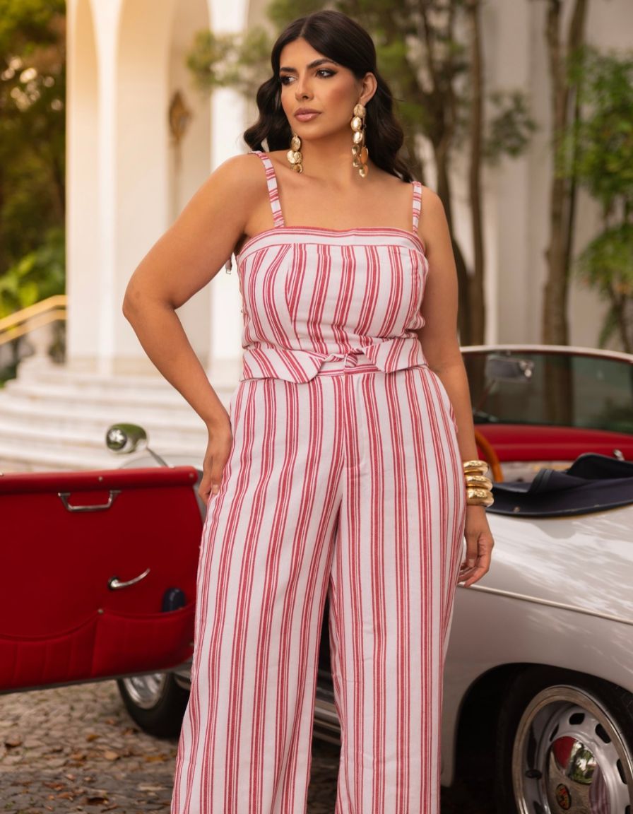 Conjunto Mariana Listrado