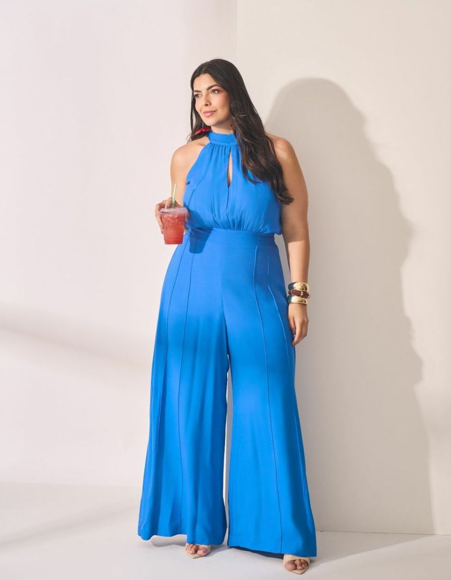 Macacão Shine – Camaleoa Plus Size