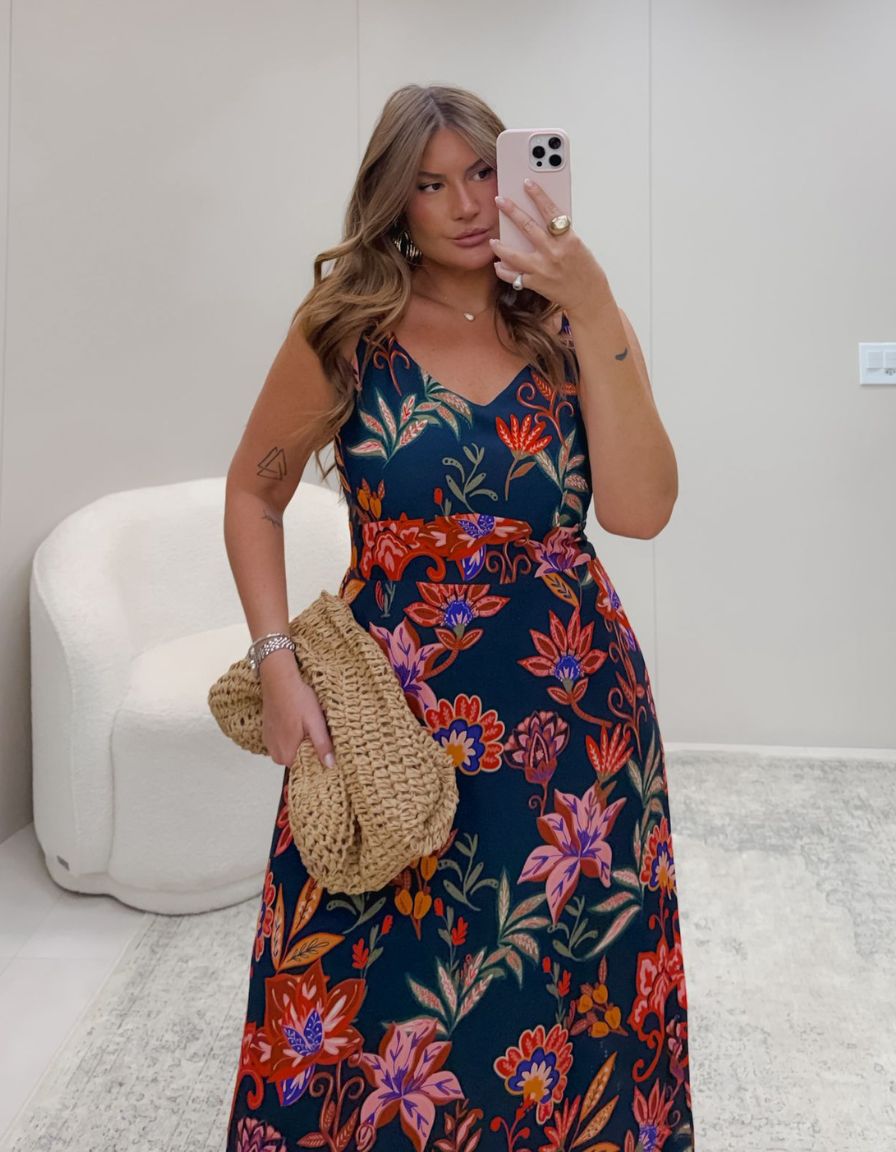 Vestido Flor de Lótus