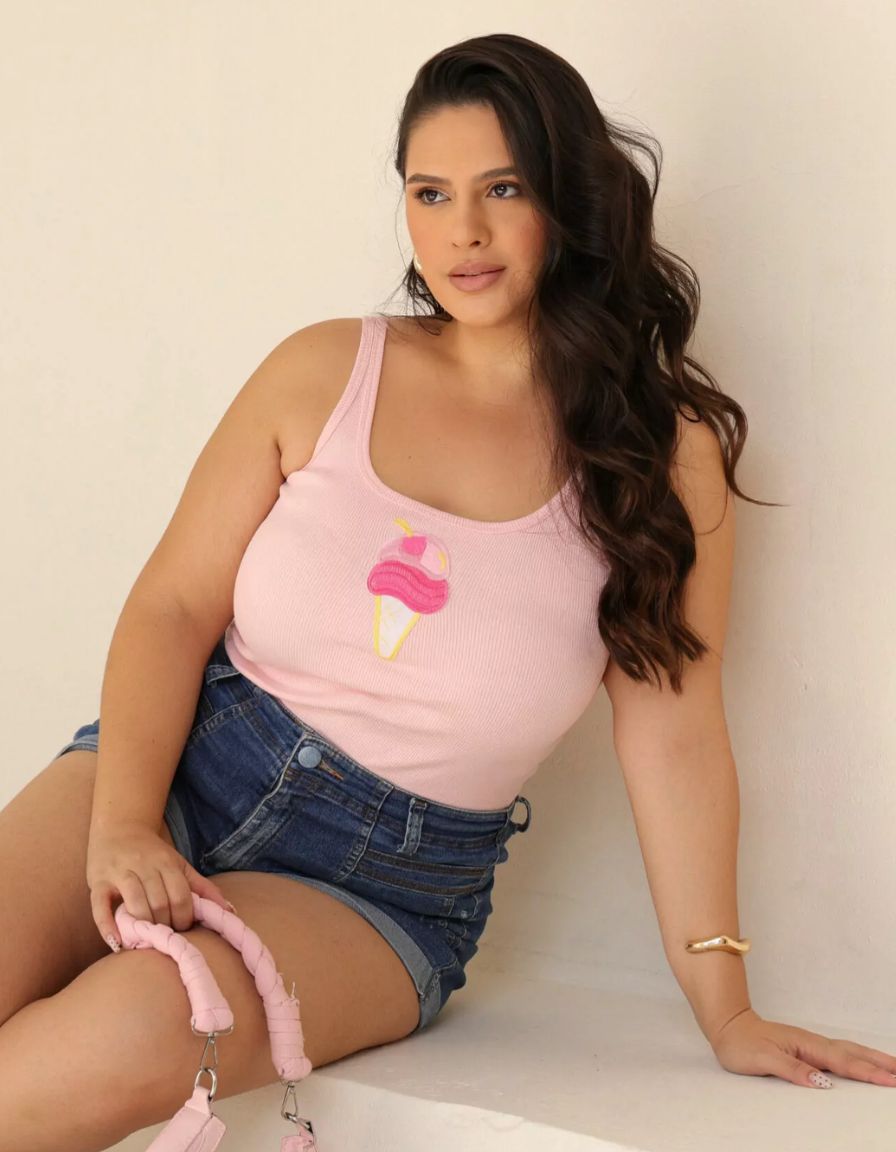 Regata Sucesso Rosa