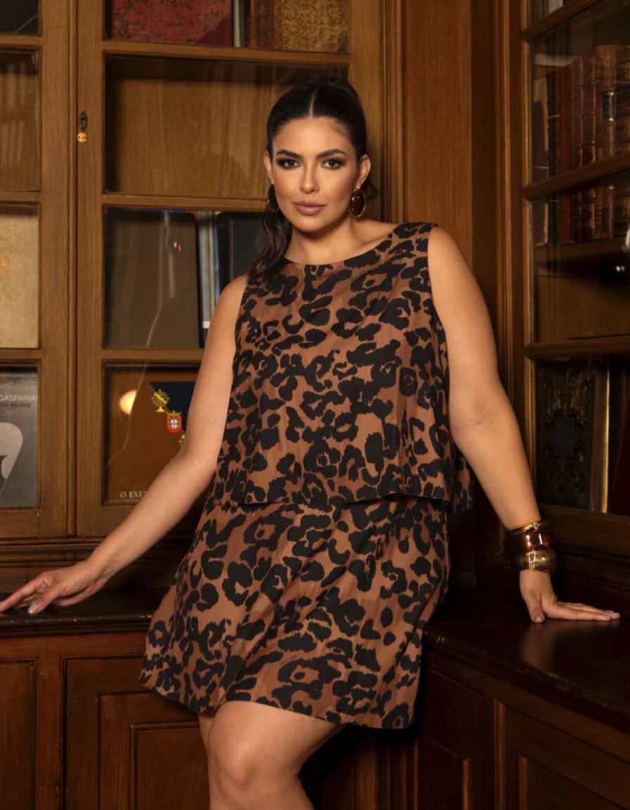 Sauvage Layered Playsuit Dress