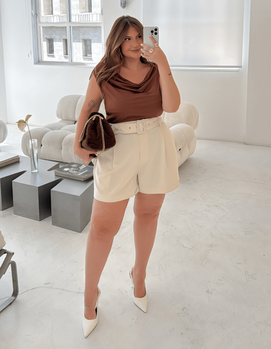 Shorts Alfaiataria Manuela