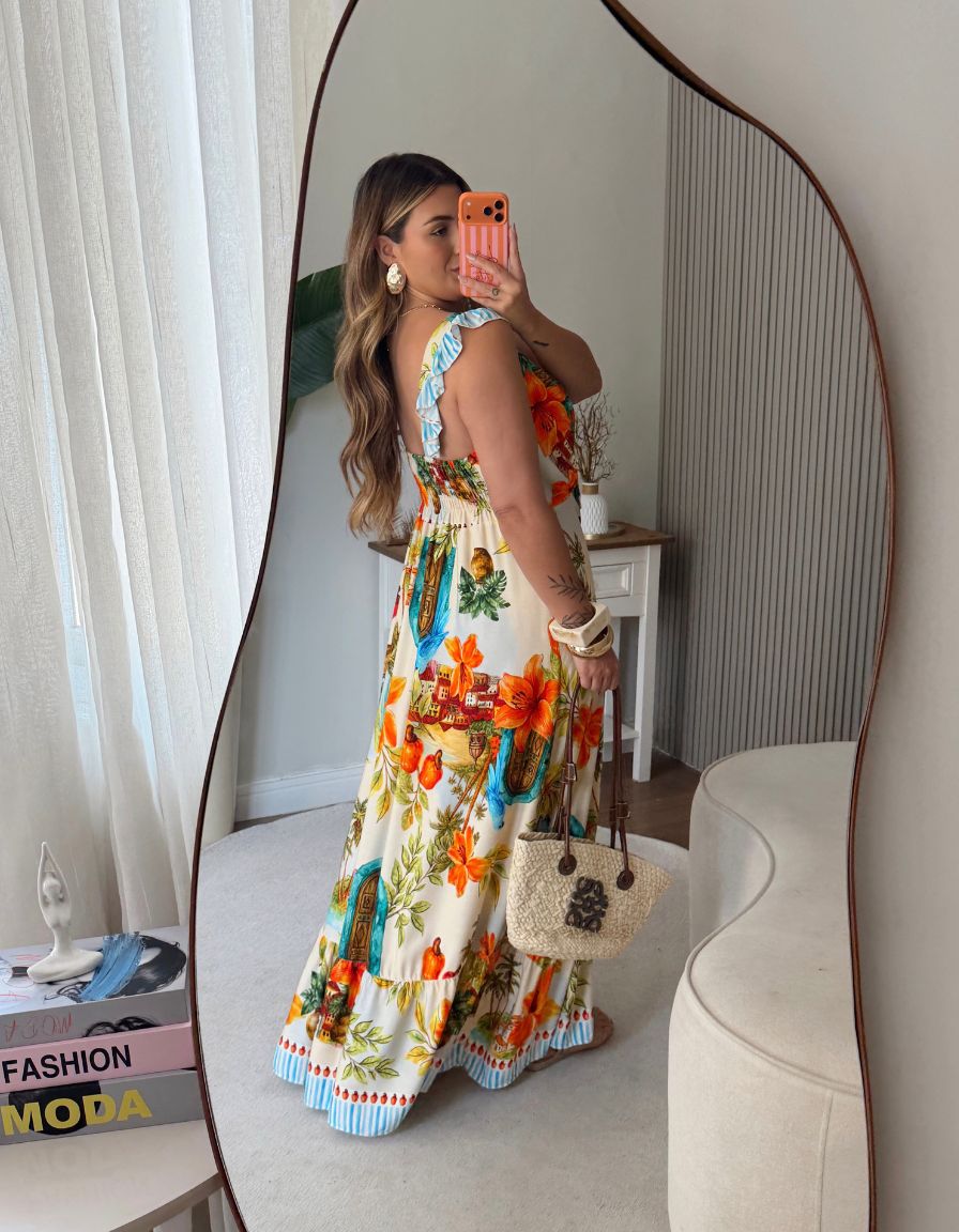 Vestido Cajueiro