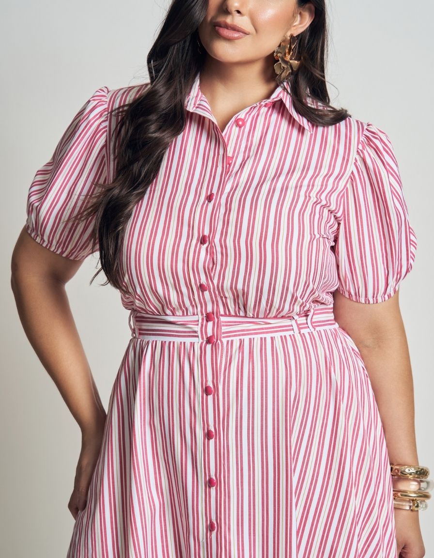 Vestido Midi Chemise