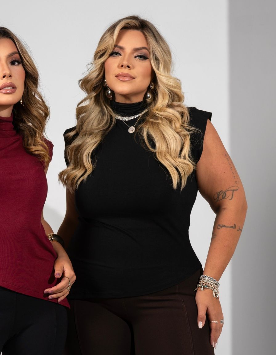 Blusa Muscle Assimétrica