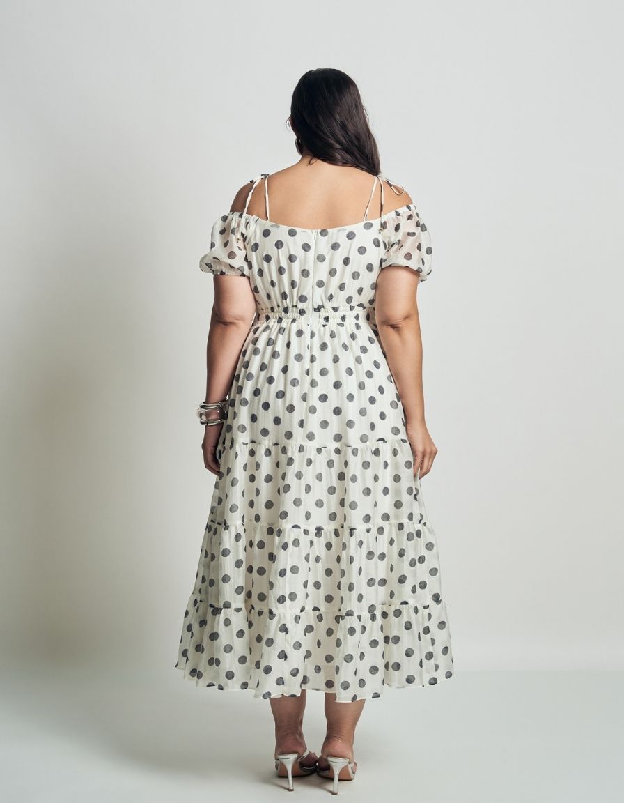Vestido Poá