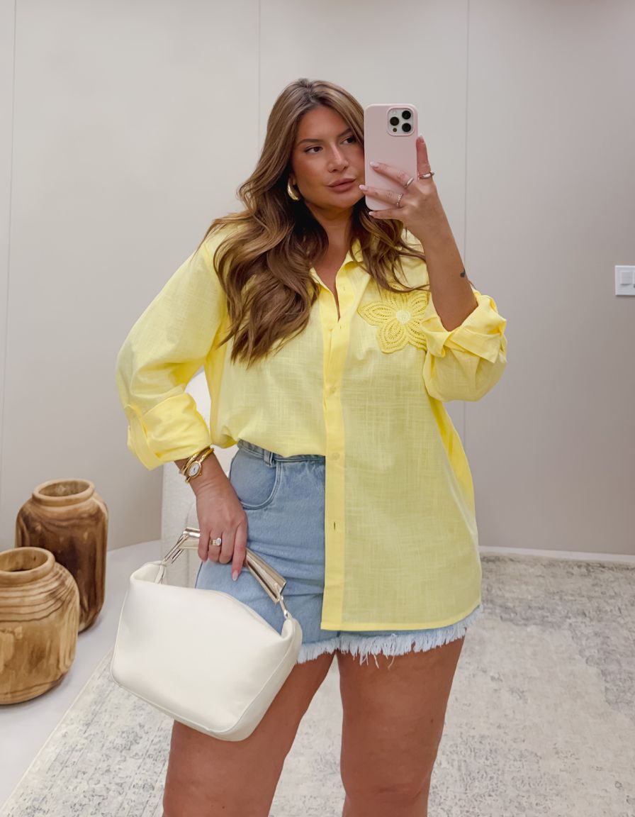 Camisa Charm Flower