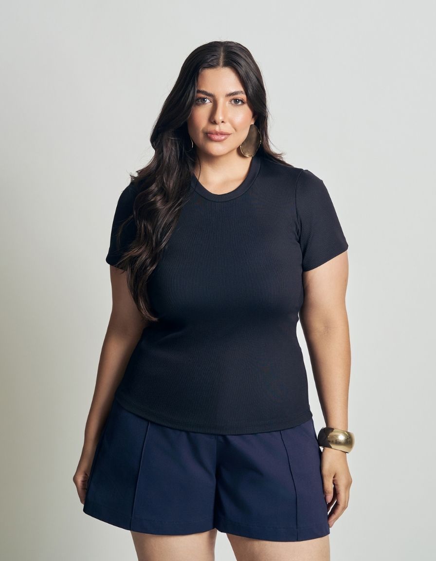 Blusa Baby Look