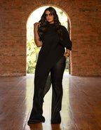 Blusa Maxi Assimétrica