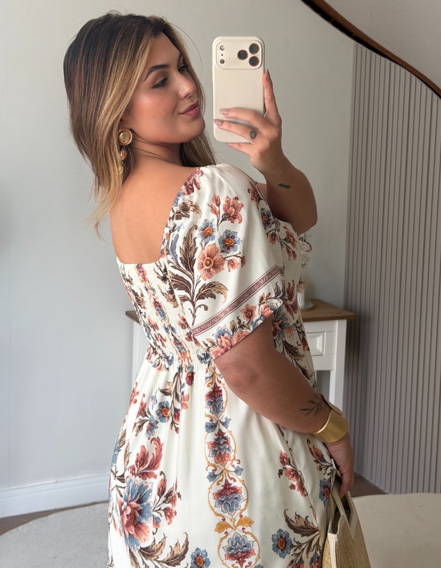 Vestido Ivy Off White