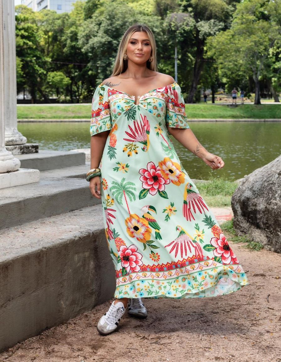Vestido Helen Verde Claro