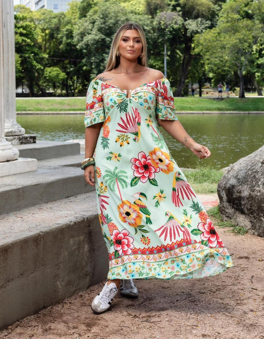 Vestido Helen Verde Claro