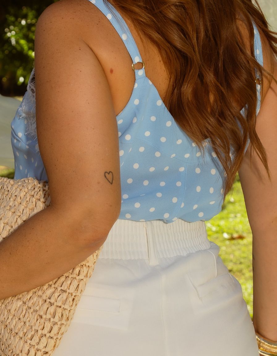 Blusa Poá Chantilly