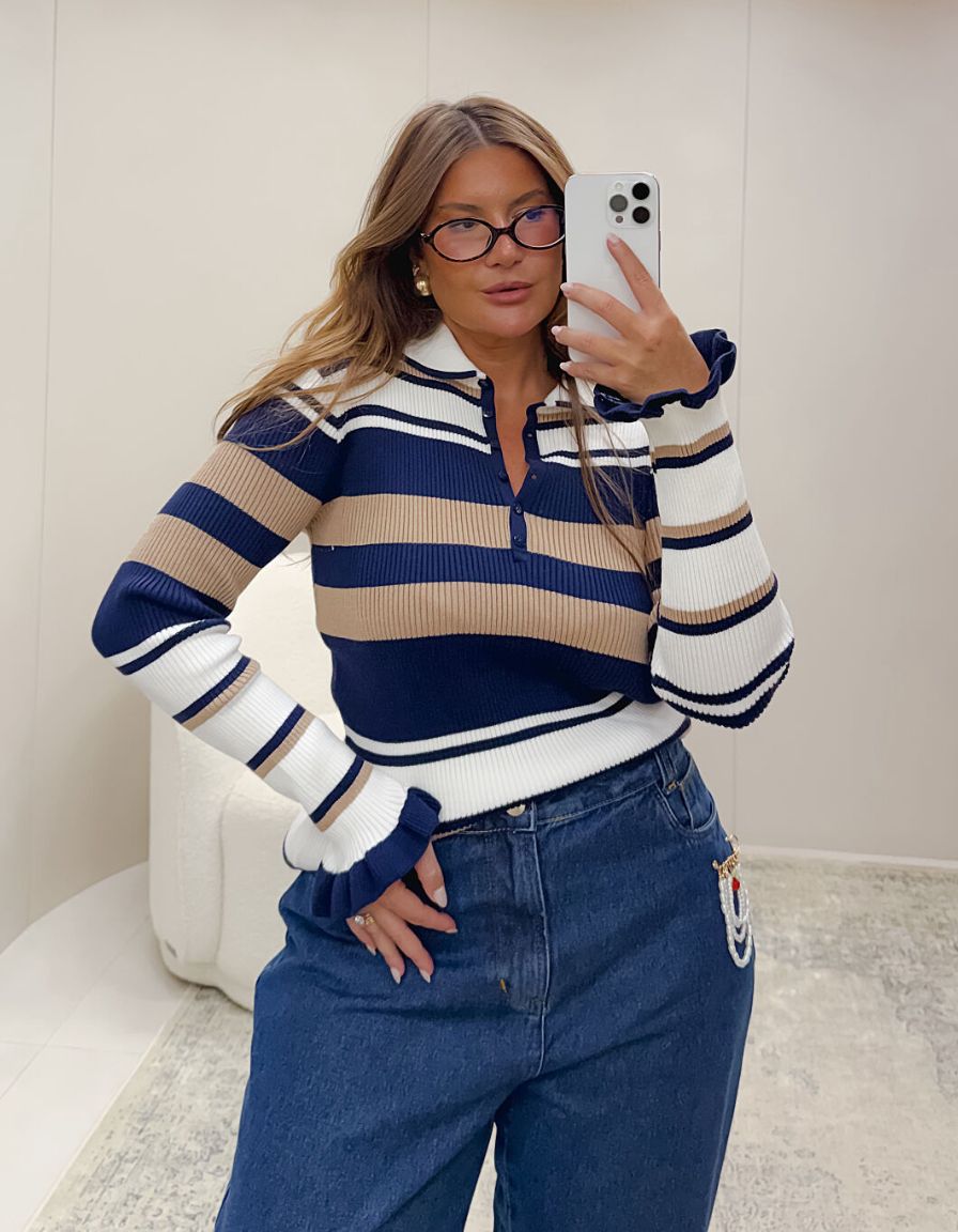 Blusa Polo Lídia