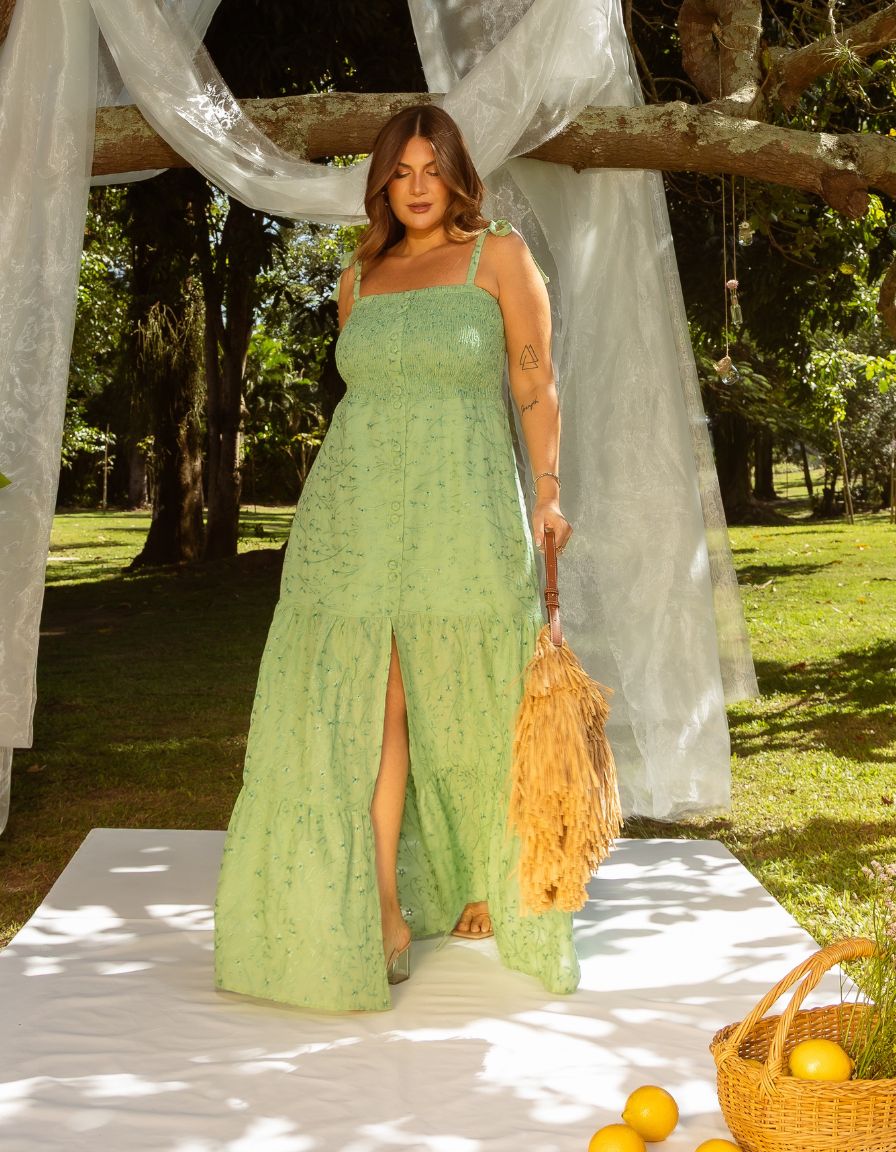 Vestido Longo Amalfitana
