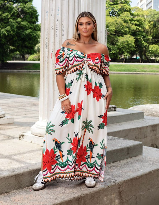 Vestido Maria Off White