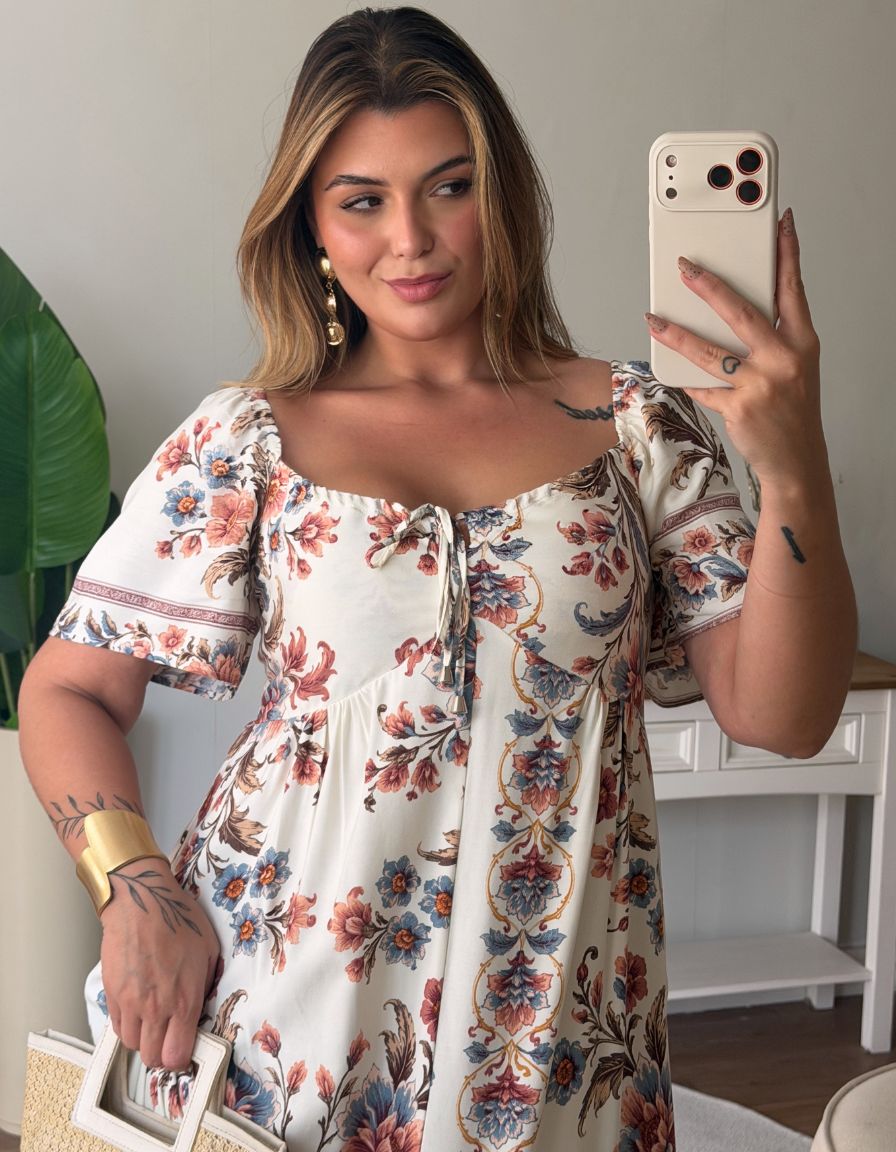 Vestido Ivy Off White