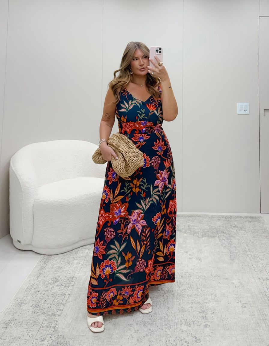 Vestido Flor de Lótus