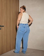 Calça Reta Jeans Veneza