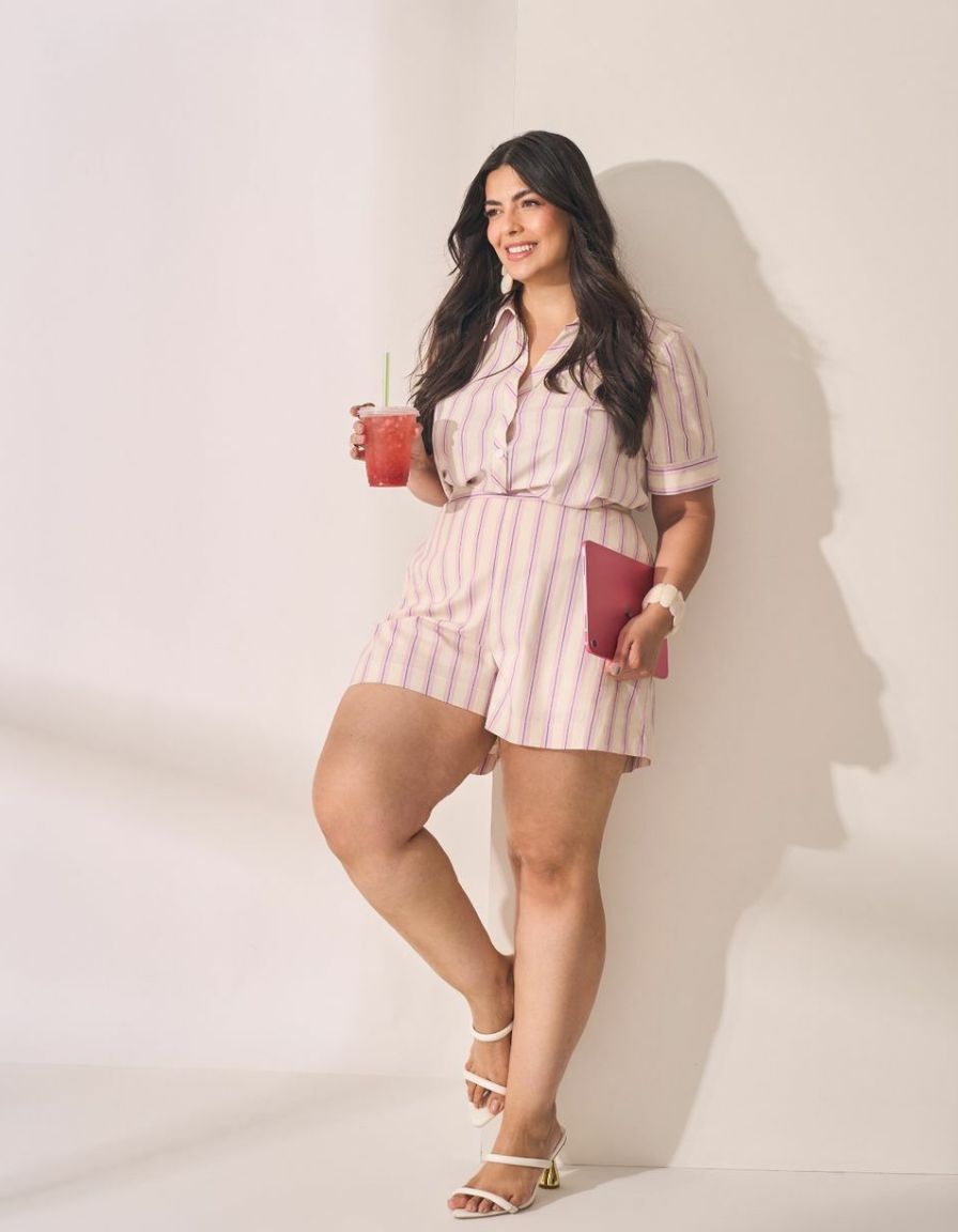 Conjunto Tricoline Listrado