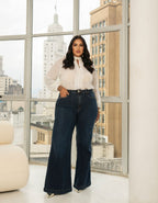 Calça Flare Jeans