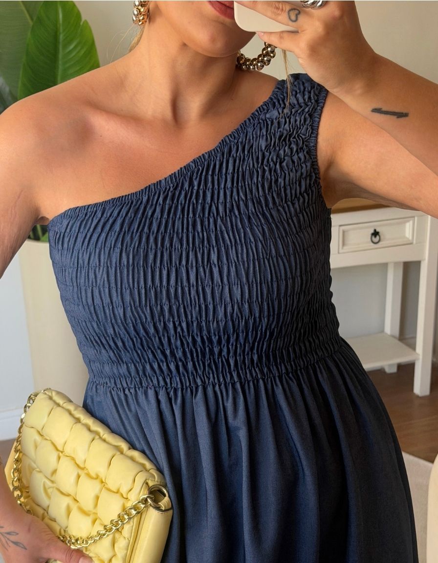 Vestido Carol Nula Manga