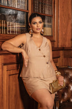Conjunto Assimétrico Alfaiataria