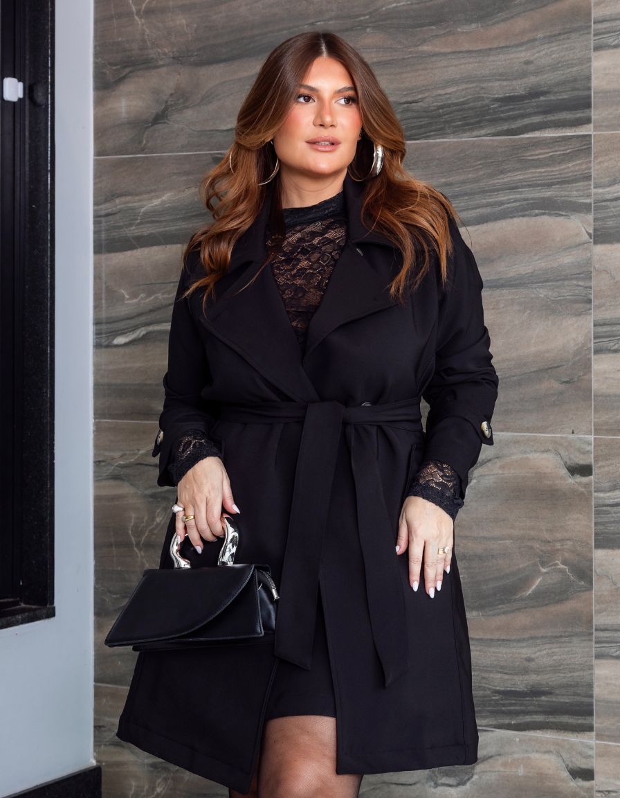 Conjunto Trench Coat MF