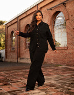 Camisa Jeans Black