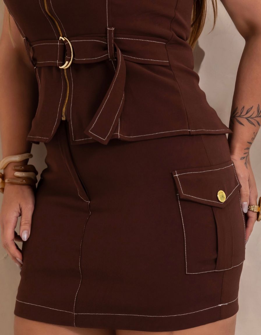 Conjunto Pespontado Elo