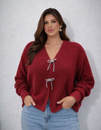 Blusa Laço Tricot