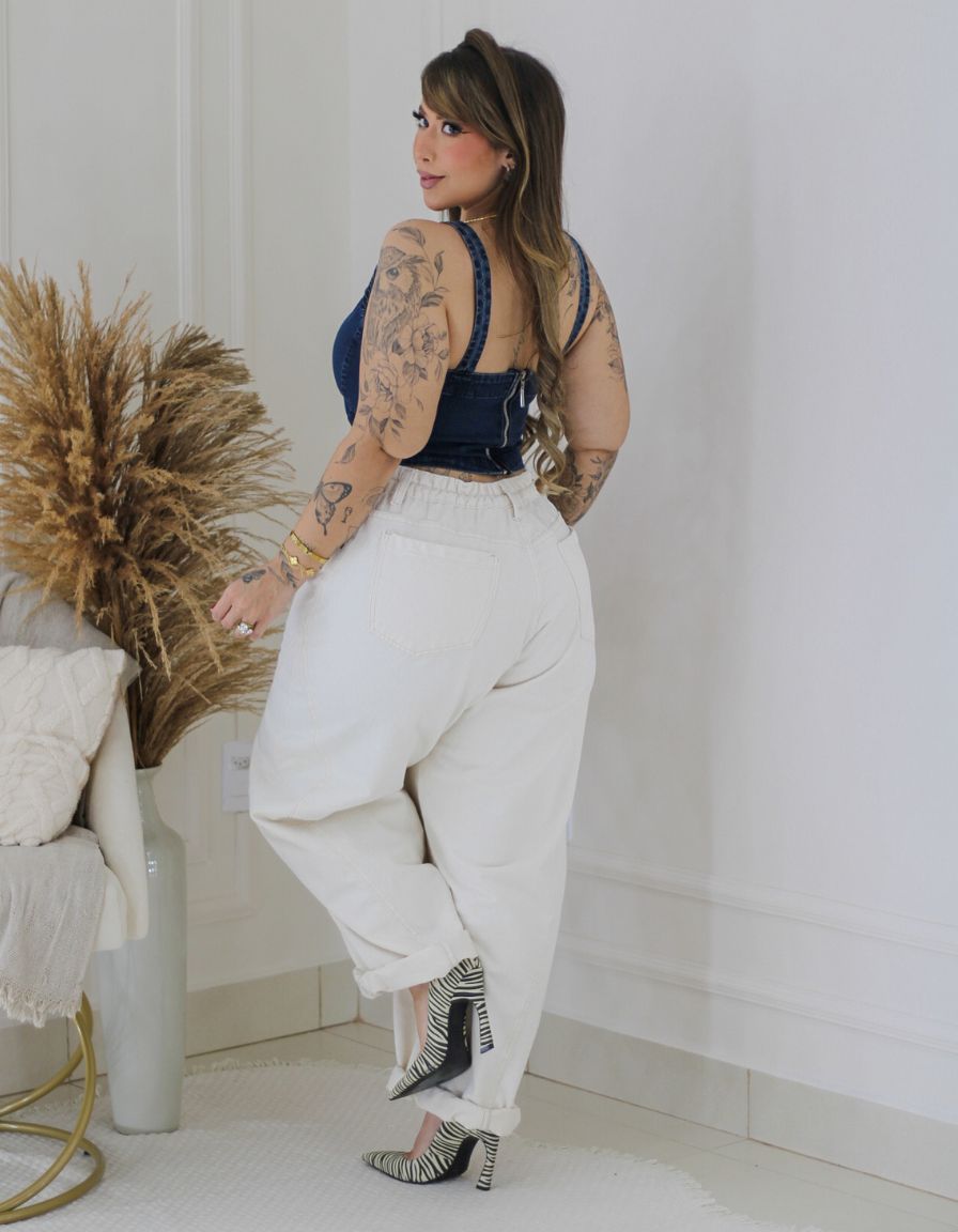Calça Off Balloon