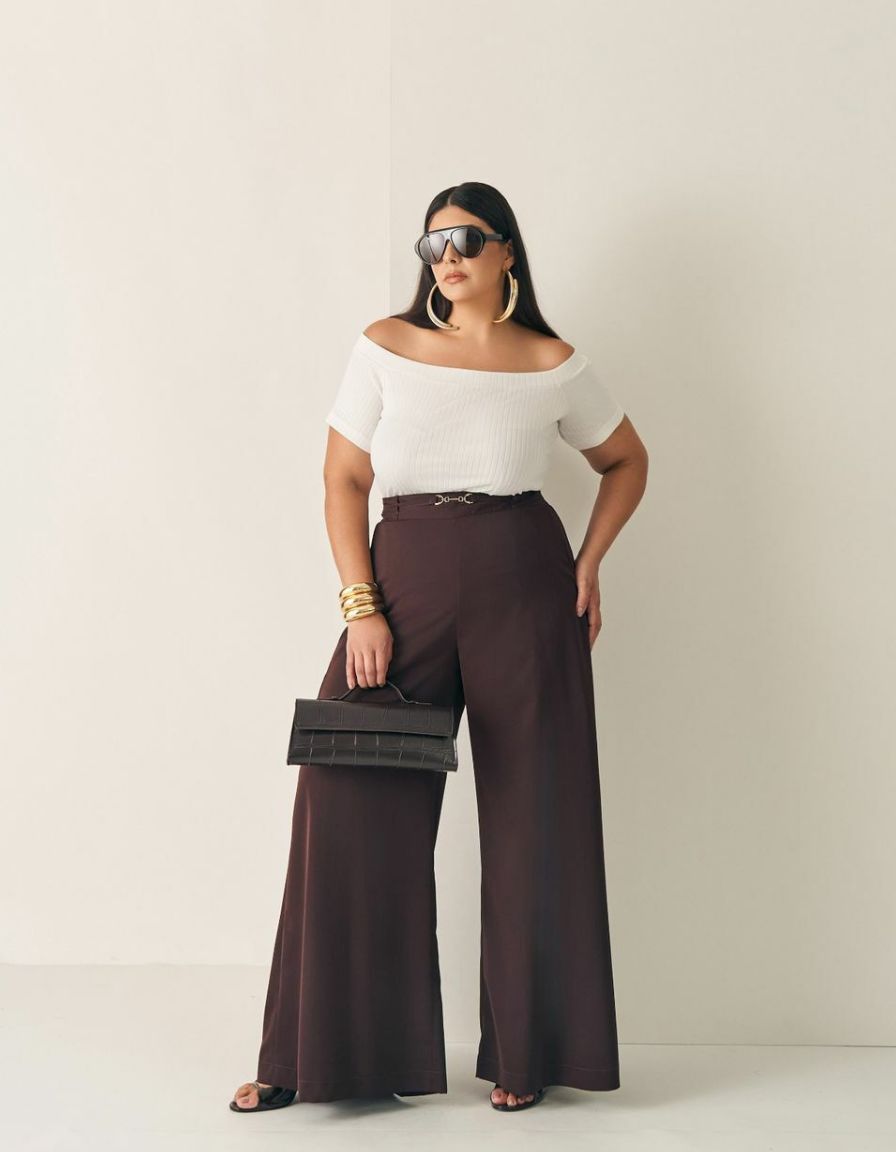 Calça Wide