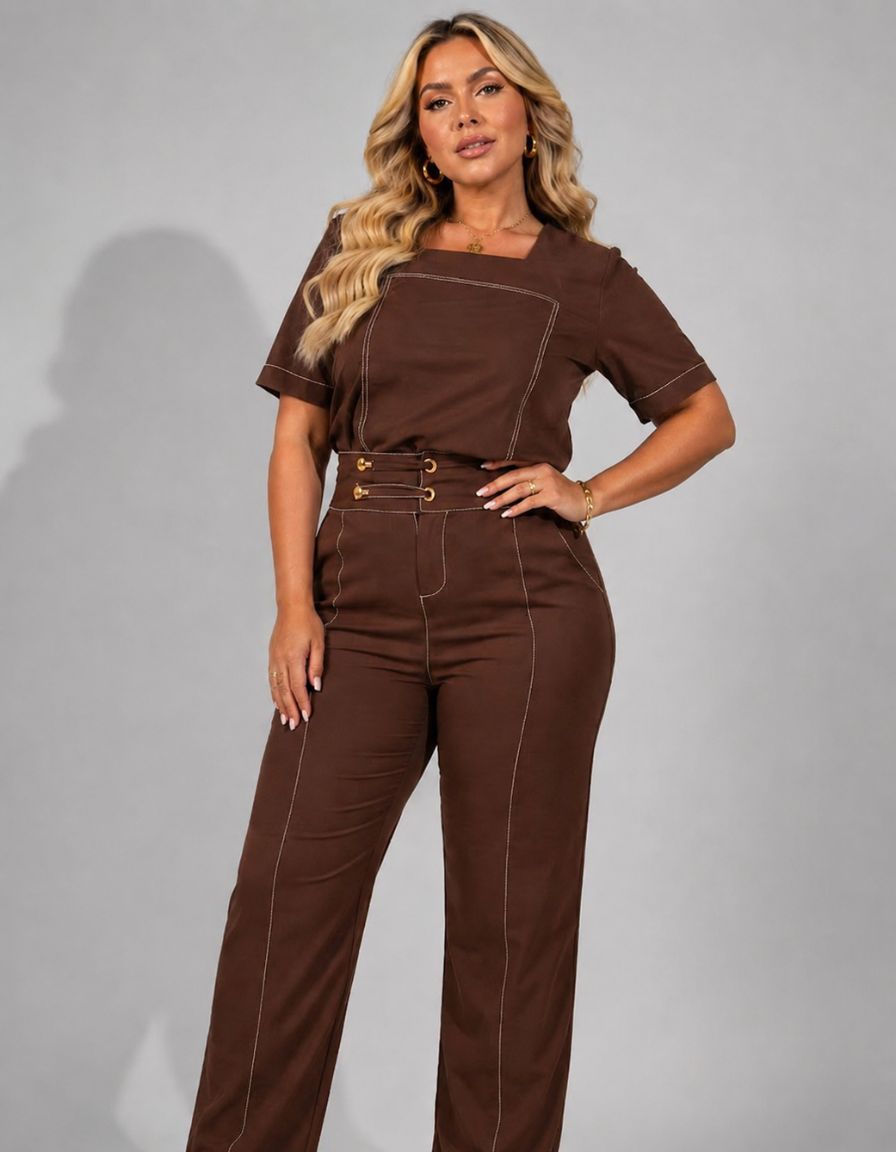 Conjunto Marrant Sarjado