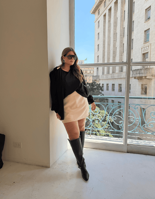 Blusa Bata Celine