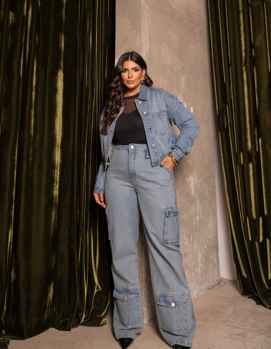 Jaqueta Denim Clássica