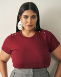 Blusa Canelada Capri