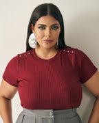 Blusa Canelada Capri