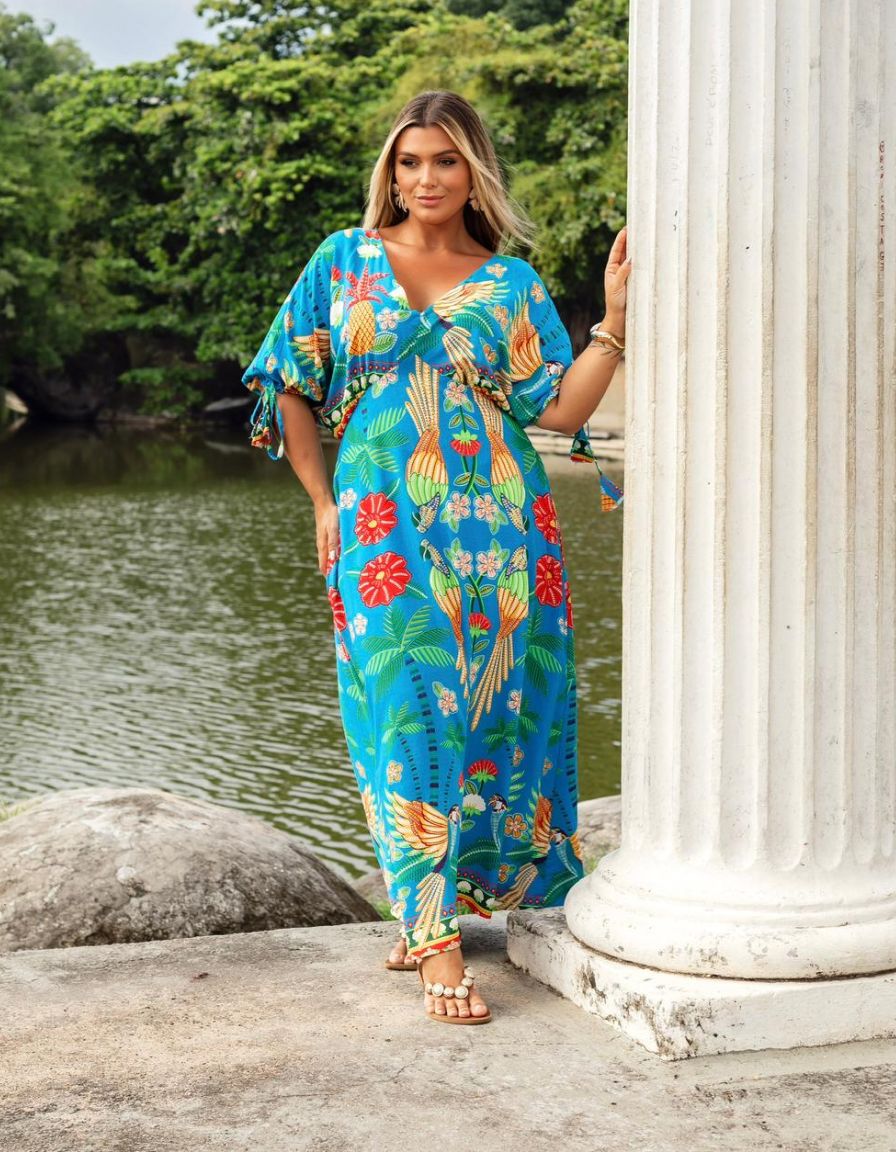 Vestido Letícia Azul