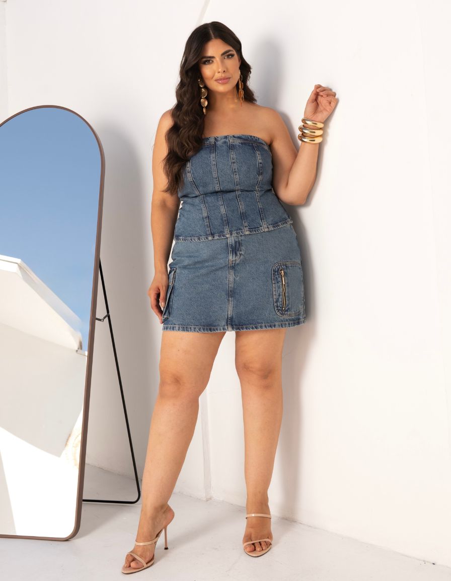 Shorts Saia Cargo Jeans
