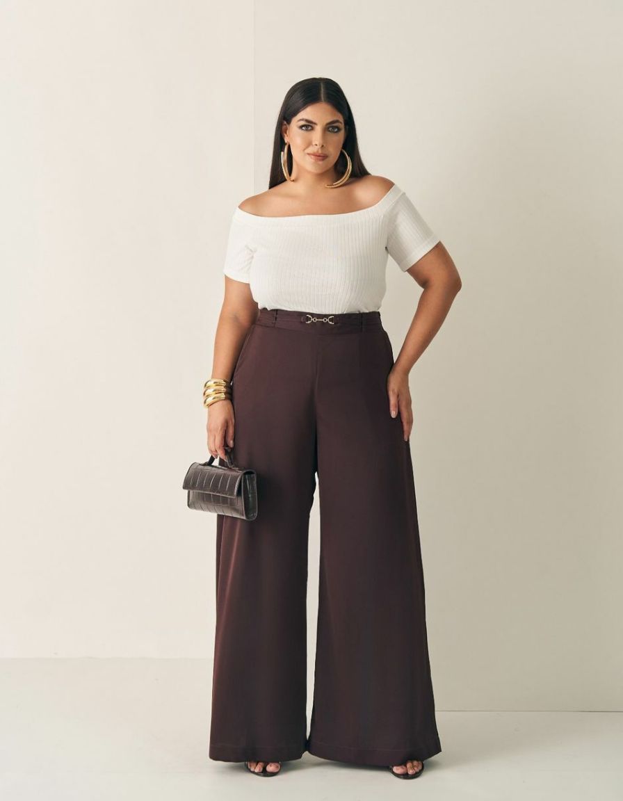 Calça Wide