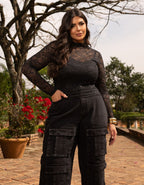 Blusa Renda Slim