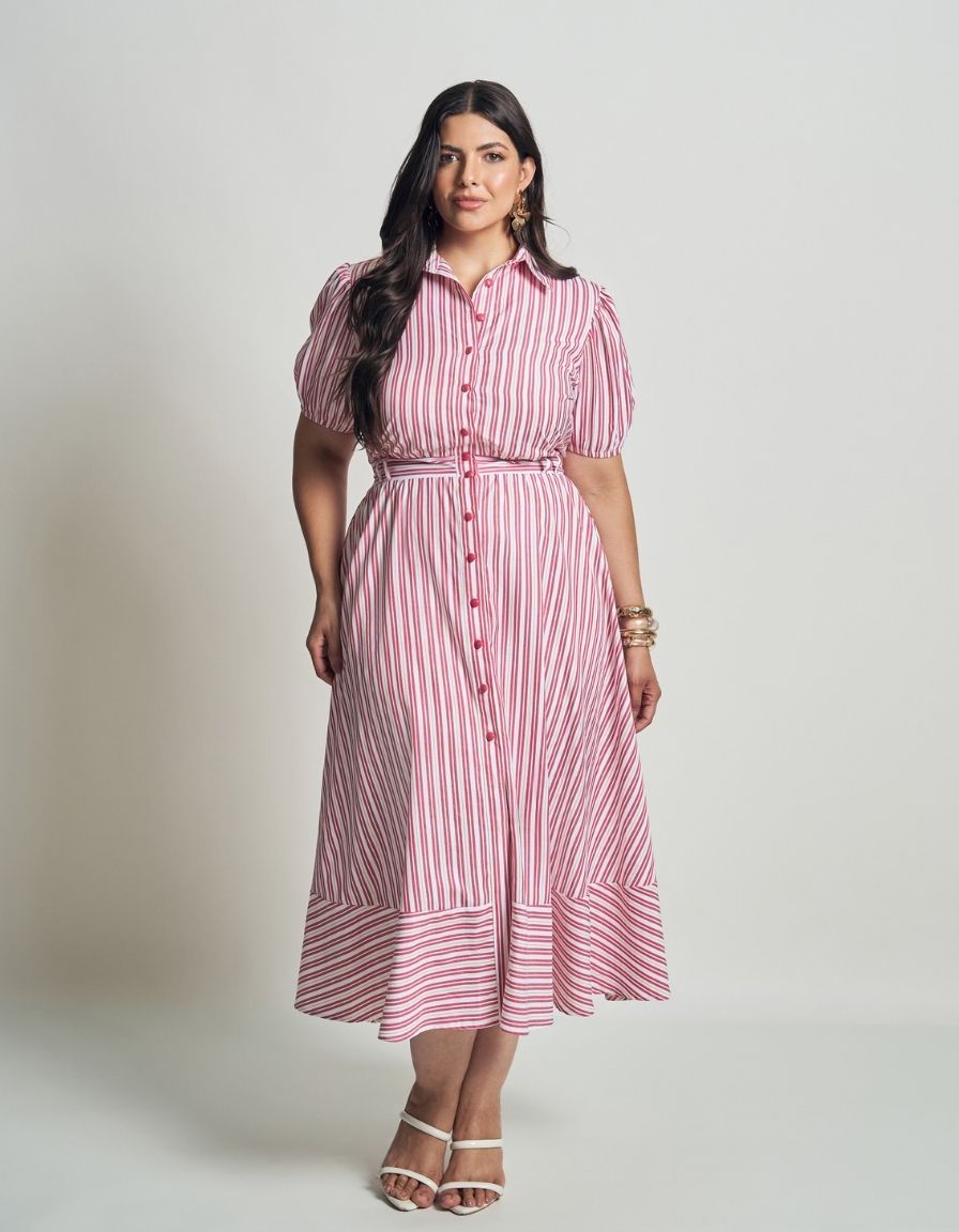Vestido Midi Chemise