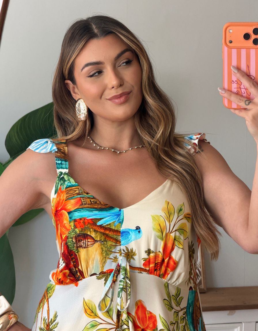 Vestido Cajueiro