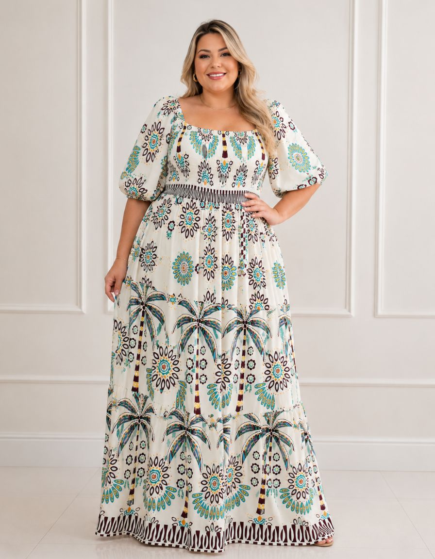 Vestido Square Elastex