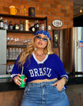 Blusa Tricô Brasil