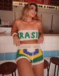 Top Faixa Crochê BR