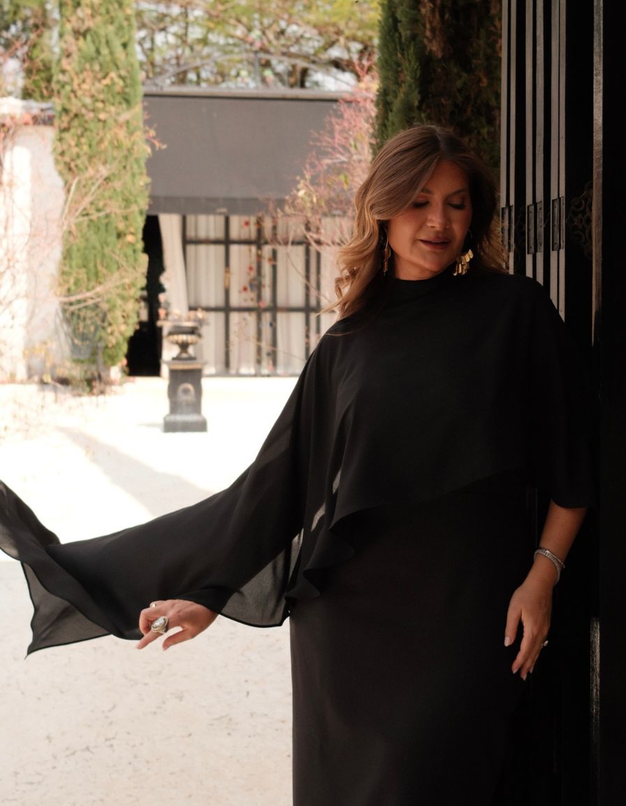 Vestido Capa Sienna