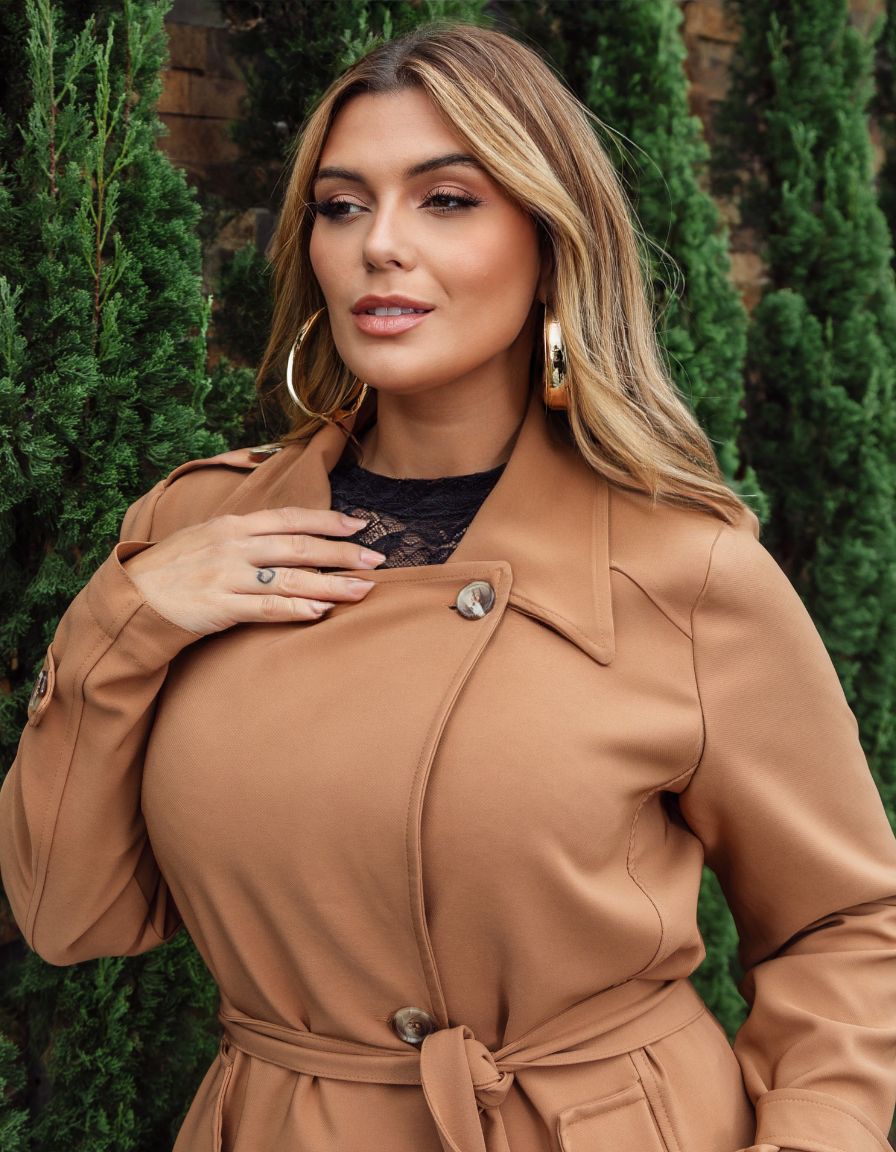 Conjunto Trench Coat MF