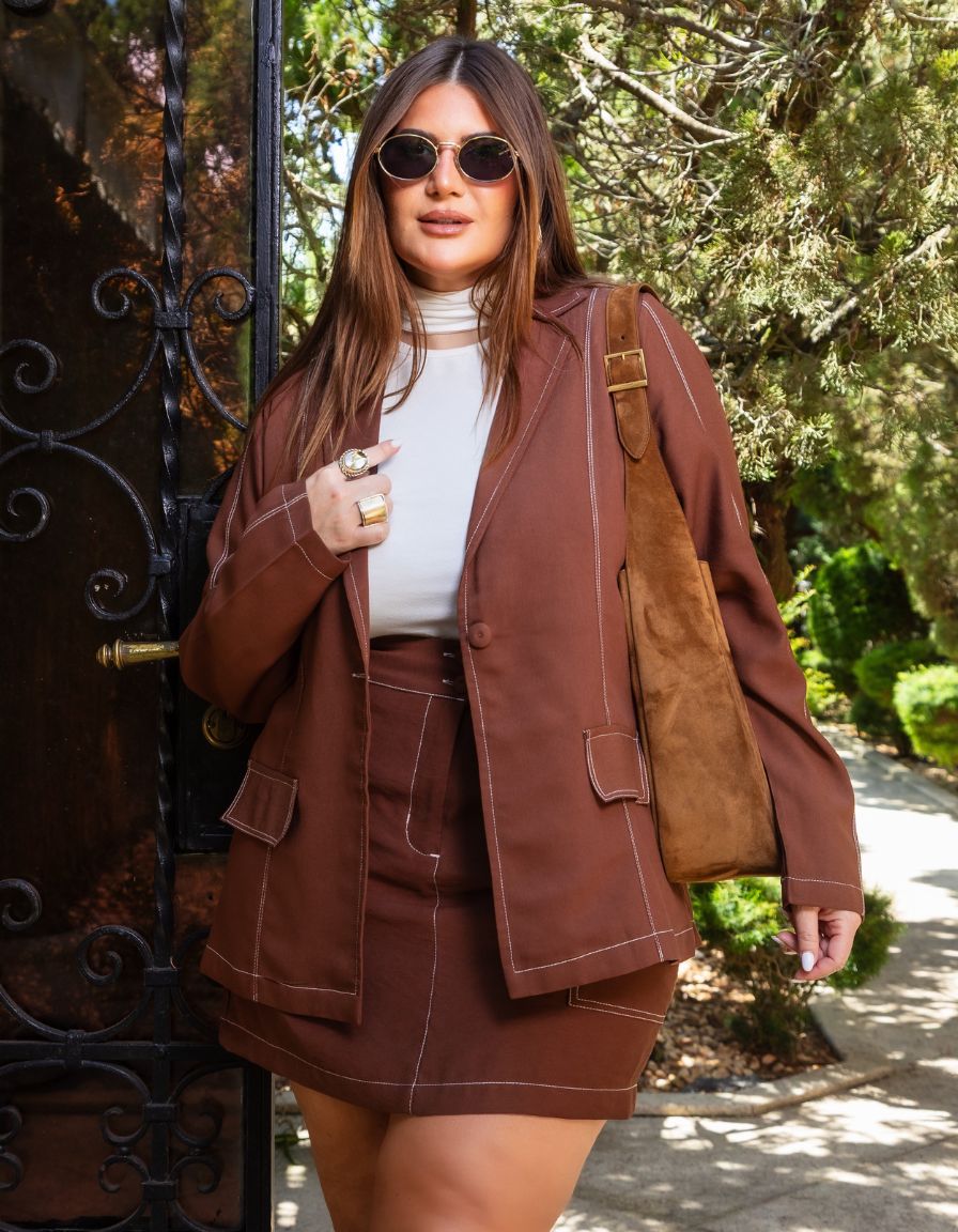 Blazer Alfaiataria Pesponto